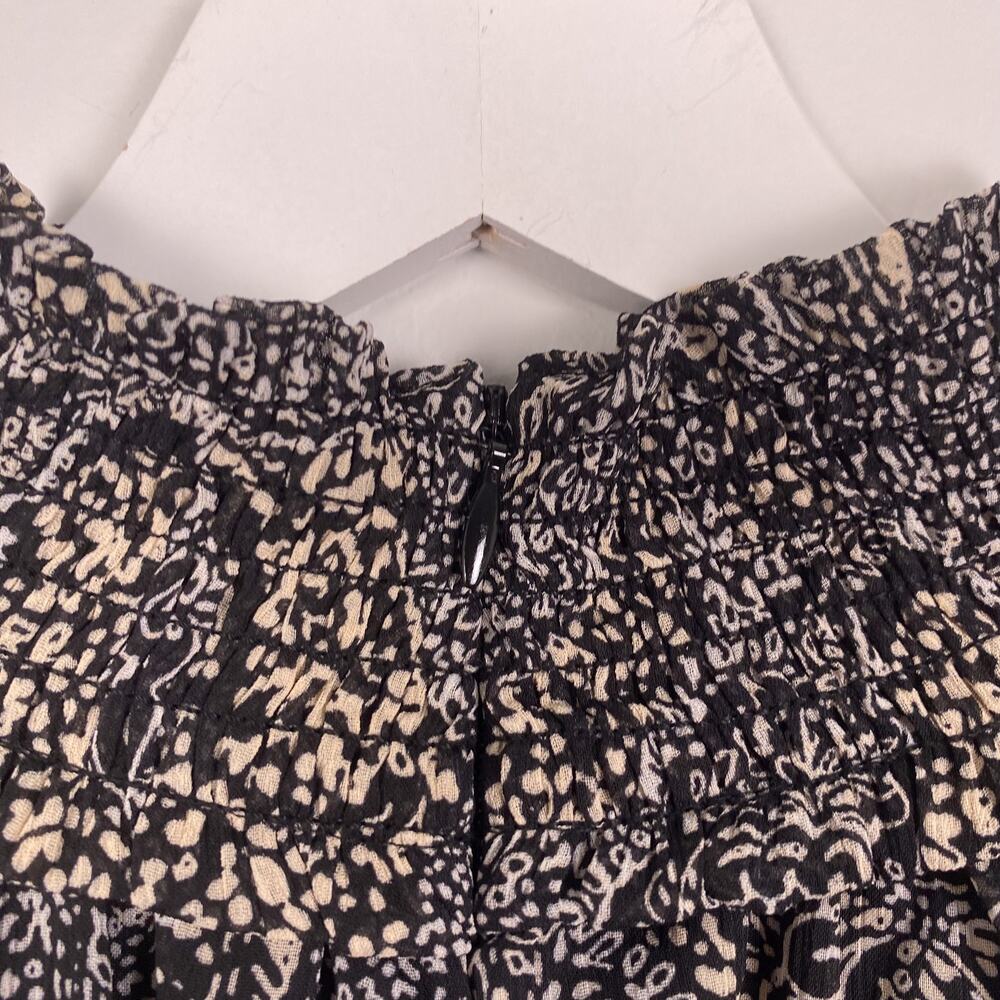 Tommy Hilfiger Paisley Print Smocked Blouse Medium - Picture 8 of 8